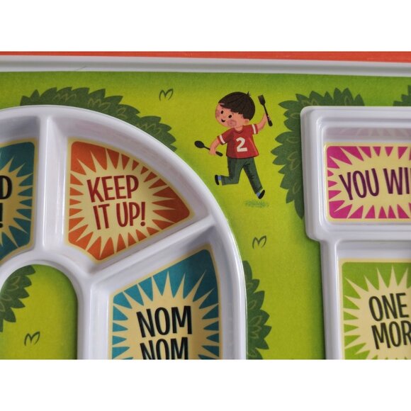 All Fun And Games Kid's Dinner Winner Plates/Fred and Friends Plastic Plate - Picture 4 of 9